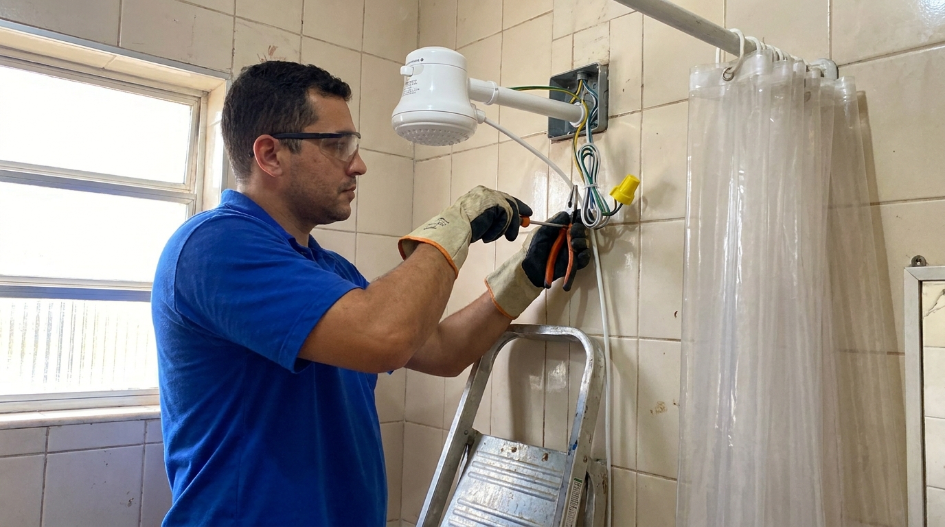 Instalação de Resistência em Boa Vista, Bragança Paulista‑SP