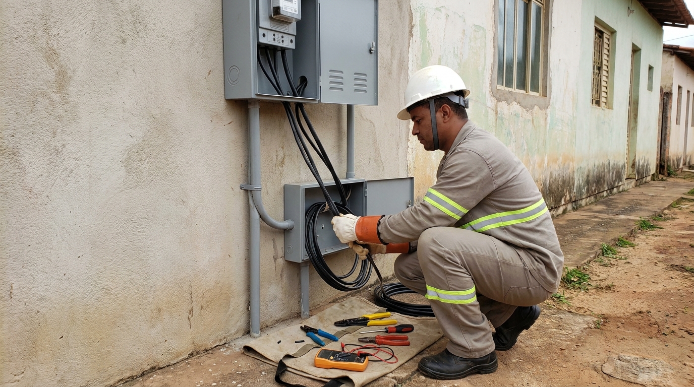 Regularização de Entrada de Energia no Parque Brasil, Bragança Paulista‑SP
